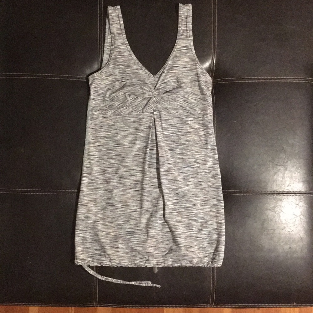 Cute Lucy Tank - size small, Light Blue/Grey